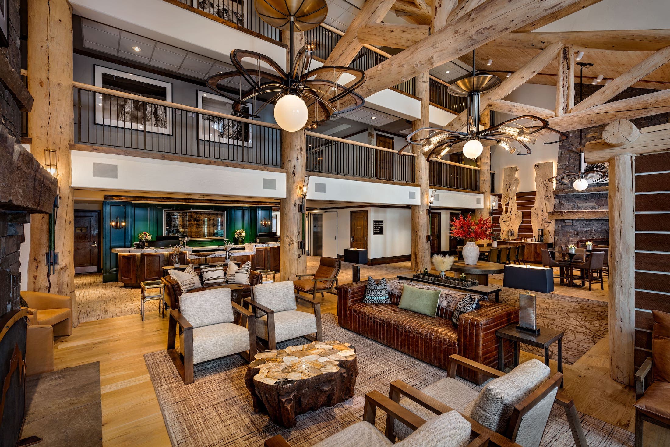 Teton Mountain Lodge & Spa Lobby